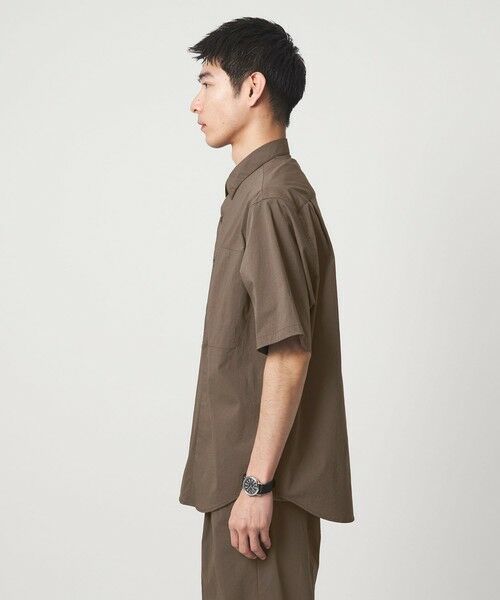 green label relaxing / グリーンレーベル リラクシング シャツ・ブラウス | WONDER CLOTH ジャストルーズ レギュラーカラー 半袖 シャツ -ストレッチ・接触冷感・吸水速乾- | 詳細8