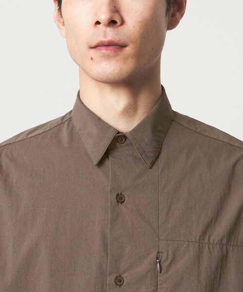 green label relaxing / グリーンレーベル リラクシング シャツ・ブラウス | WONDER CLOTH ジャストルーズ レギュラーカラー 半袖 シャツ -ストレッチ・接触冷感・吸水速乾- | 詳細10