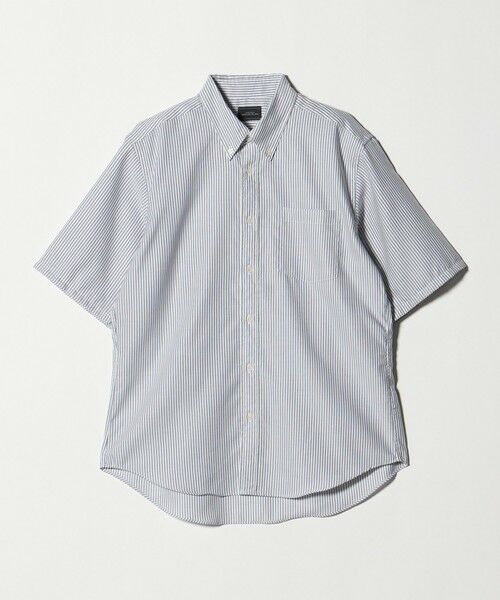 green label relaxing / グリーンレーベル リラクシング シャツ・ブラウス | W/R オックス ボタンダウン 半袖 シャツ | 詳細9