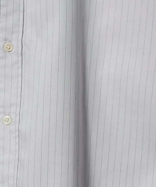 green label relaxing / グリーンレーベル リラクシング シャツ・ブラウス | W/R オックスフォード ストライプ バンドカラー 半袖 シャツ | 詳細6