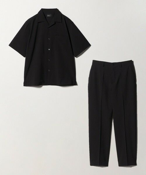 green label relaxing / グリーンレーベル リラクシング シャツ・ブラウス | 【WEB限定】JUST fit トロピカル セットアップ シャツ＆スラックス -2WAYストレッチ- | 詳細4