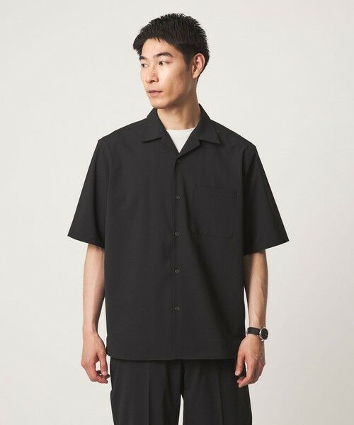 green label relaxing / グリーンレーベル リラクシング シャツ・ブラウス | 【WEB限定】JUST fit トロピカル セットアップ シャツ&スラックス -2WAYストレッチ- | 詳細5