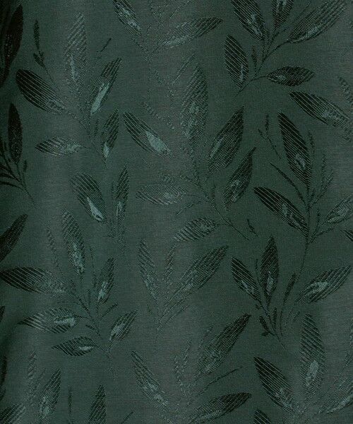 green label relaxing / グリーンレーベル リラクシング シャツ・ブラウス | リネンライク ジャガード オープンカラー 半袖 シャツ | 詳細8