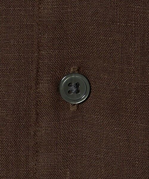 green label relaxing / グリーンレーベル リラクシング シャツ・ブラウス | リネン ポプリン オープンカラー 半袖 シャツ | 詳細16