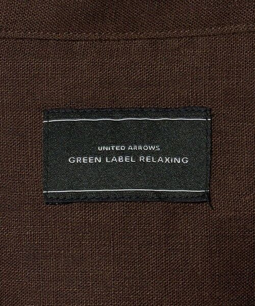 green label relaxing / グリーンレーベル リラクシング シャツ・ブラウス | リネン ポプリン オープンカラー 半袖 シャツ | 詳細18