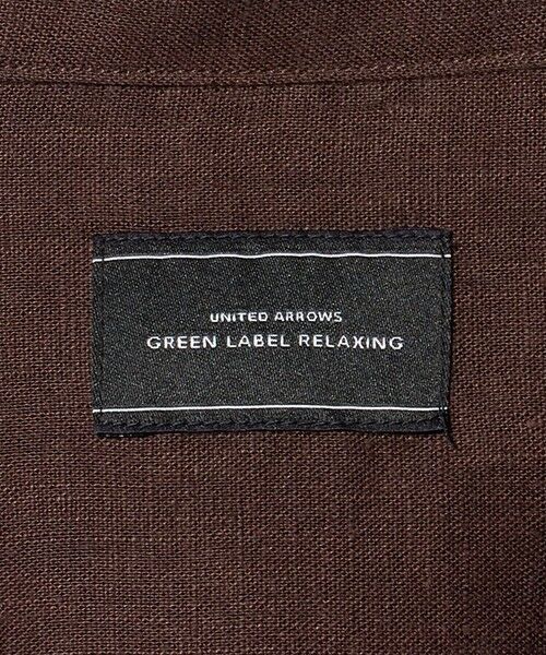 green label relaxing / グリーンレーベル リラクシング シャツ・ブラウス | リネン ポプリン オープンカラー 半袖 シャツ | 詳細22