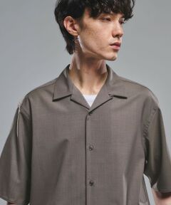 green label relaxing / グリーンレーベル リラクシング シャツ・ブラウス | ウォッシャブルトロ オープンカラー シャツ -ストレッチ-