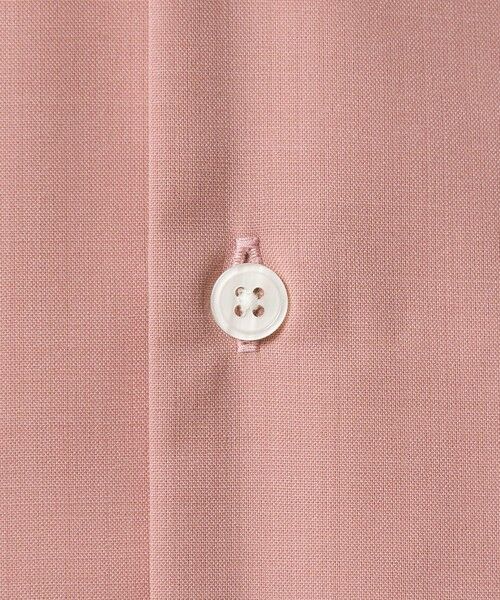 green label relaxing / グリーンレーベル リラクシング シャツ・ブラウス | ウォッシャブルトロ オープンカラー シャツ -ストレッチ- | 詳細14
