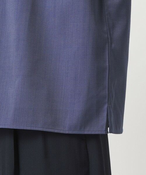 green label relaxing / グリーンレーベル リラクシング シャツ・ブラウス | ウォッシャブルトロ オープンカラー シャツ -ストレッチ- | 詳細28