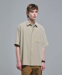 green label relaxing / グリーンレーベル リラクシング シャツ・ブラウス | ワッシャー ポプリン ボックスシルエット 半袖 シャツ