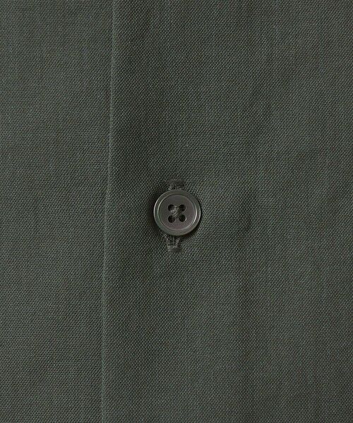 green label relaxing / グリーンレーベル リラクシング シャツ・ブラウス | ワッシャー ポプリン ボックスシルエット 半袖 シャツ | 詳細9