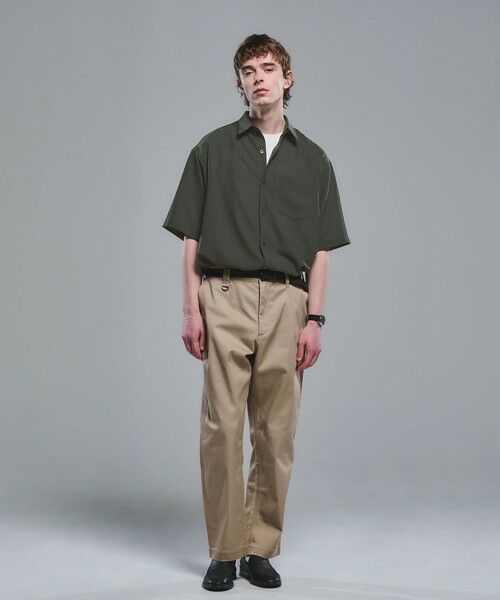green label relaxing / グリーンレーベル リラクシング シャツ・ブラウス | ワッシャー ポプリン ボックスシルエット 半袖 シャツ | 詳細6