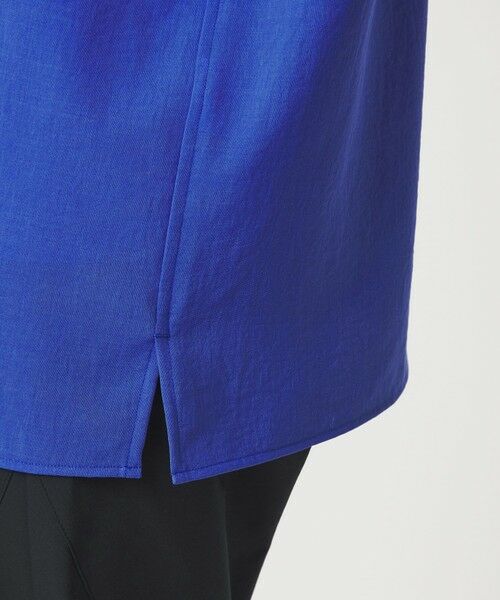 green label relaxing / グリーンレーベル リラクシング シャツ・ブラウス | ワッシャー ポプリン ボックスシルエット 半袖 シャツ | 詳細18