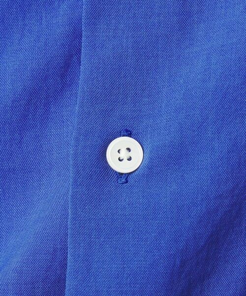 green label relaxing / グリーンレーベル リラクシング シャツ・ブラウス | ワッシャー ポプリン ボックスシルエット 半袖 シャツ | 詳細20