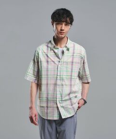 green label relaxing / グリーンレーベル リラクシング シャツ・ブラウス | トーマスメイソン ジャストルーズ チェック柄 半袖 シャツ