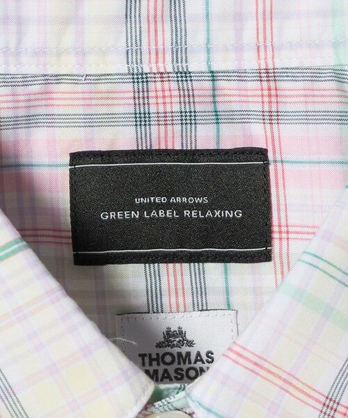 green label relaxing / グリーンレーベル リラクシング シャツ・ブラウス | トーマスメイソン ジャストルーズ チェック柄 半袖 シャツ | 詳細9