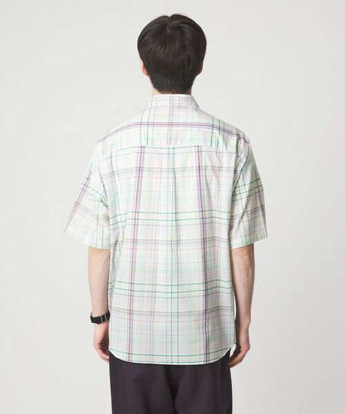 green label relaxing / グリーンレーベル リラクシング シャツ・ブラウス | トーマスメイソン ジャストルーズ チェック柄 半袖 シャツ | 詳細11