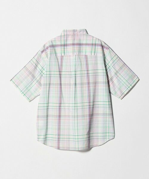 green label relaxing / グリーンレーベル リラクシング シャツ・ブラウス | トーマスメイソン ジャストルーズ チェック柄 半袖 シャツ | 詳細13