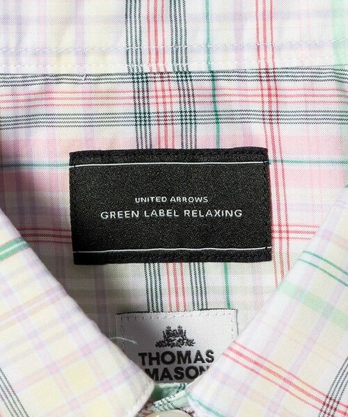 green label relaxing / グリーンレーベル リラクシング シャツ・ブラウス | トーマスメイソン ジャストルーズ チェック柄 半袖 シャツ | 詳細19
