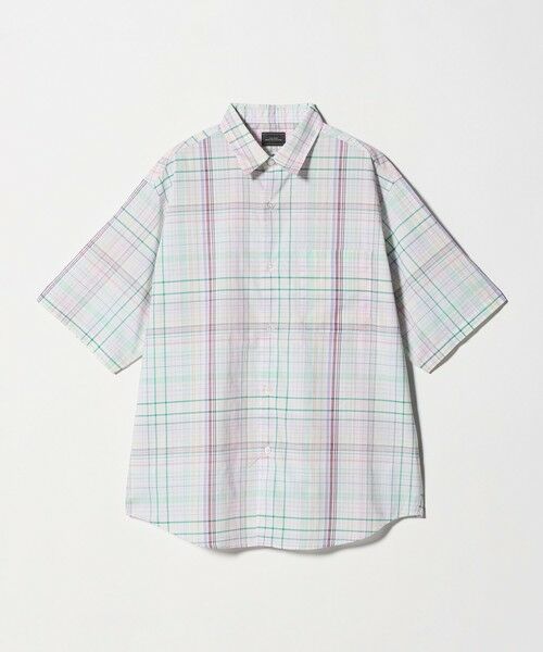 green label relaxing / グリーンレーベル リラクシング シャツ・ブラウス | トーマスメイソン ジャストルーズ チェック柄 半袖 シャツ | 詳細2