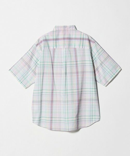 green label relaxing / グリーンレーベル リラクシング シャツ・ブラウス | トーマスメイソン ジャストルーズ チェック柄 半袖 シャツ | 詳細3