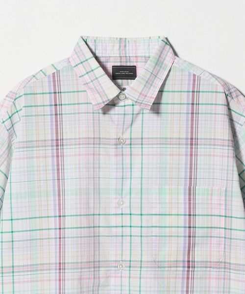 green label relaxing / グリーンレーベル リラクシング シャツ・ブラウス | トーマスメイソン ジャストルーズ チェック柄 半袖 シャツ | 詳細4