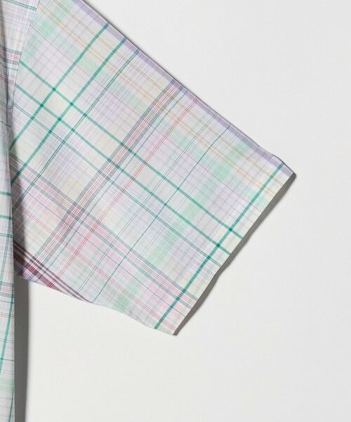 green label relaxing / グリーンレーベル リラクシング シャツ・ブラウス | トーマスメイソン ジャストルーズ チェック柄 半袖 シャツ | 詳細5