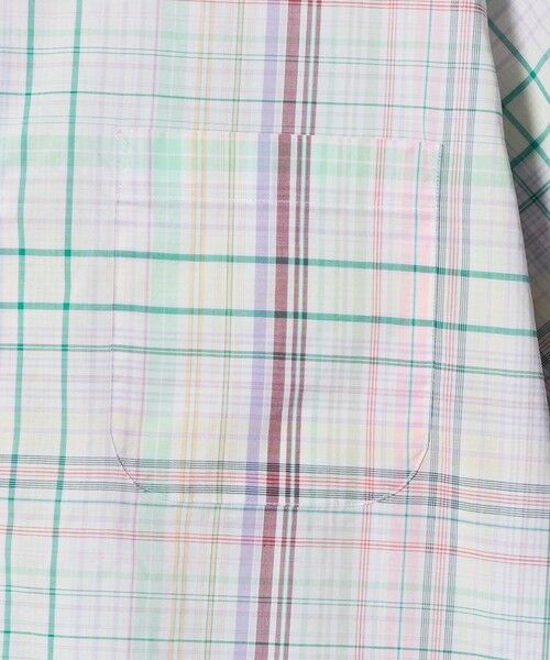 green label relaxing / グリーンレーベル リラクシング シャツ・ブラウス | トーマスメイソン ジャストルーズ チェック柄 半袖 シャツ | 詳細6