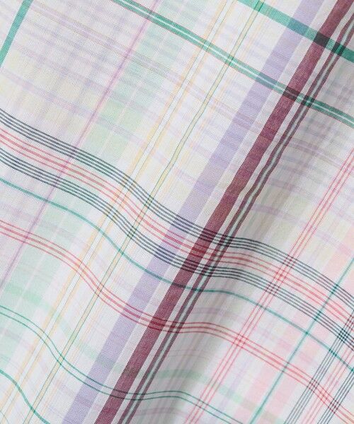 green label relaxing / グリーンレーベル リラクシング シャツ・ブラウス | トーマスメイソン ジャストルーズ チェック柄 半袖 シャツ | 詳細8