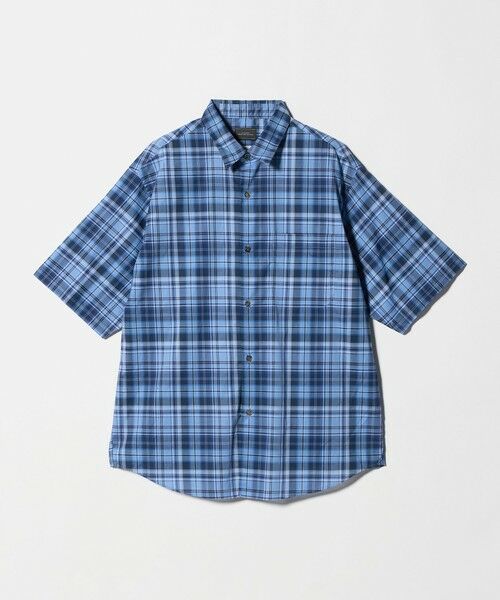 green label relaxing / グリーンレーベル リラクシング シャツ・ブラウス | トーマスメイソン ジャストルーズ チェック柄 半袖 シャツ | 詳細12