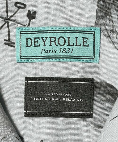 green label relaxing / グリーンレーベル リラクシング シャツ・ブラウス | DEYROLLE オープンカラー 半袖 シャツ | 詳細13