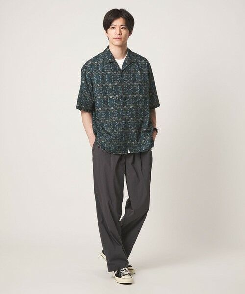 green label relaxing / グリーンレーベル リラクシング シャツ・ブラウス | DEYROLLE オープンカラー 半袖 シャツ | 詳細21