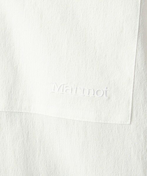green label relaxing / グリーンレーベル リラクシング シャツ・ブラウス | 【別注】＜Marmot＞ハーフジップ 半袖 シャツ -はっ水- | 詳細6