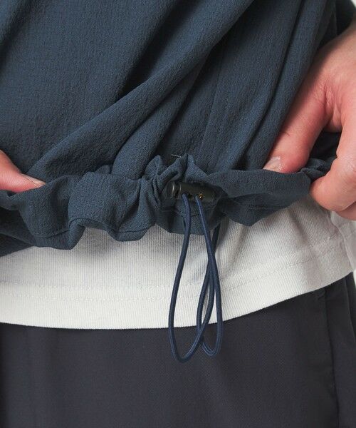 green label relaxing / グリーンレーベル リラクシング シャツ・ブラウス | 【別注】＜Marmot＞ハーフジップ 半袖 シャツ -はっ水- | 詳細22