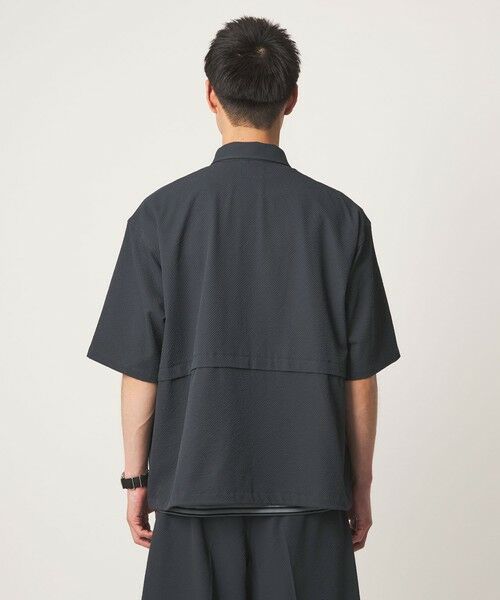 green label relaxing / グリーンレーベル リラクシング シャツ・ブラウス | 【WEB限定】＜GLR or＞ジップ ショートスリーブ 半袖 シャツ -吸水速乾- | 詳細13