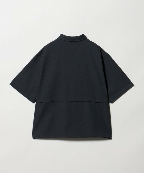 green label relaxing / グリーンレーベル リラクシング シャツ・ブラウス | 【WEB限定】＜GLR or＞ジップ ショートスリーブ 半袖 シャツ -吸水速乾- | 詳細15