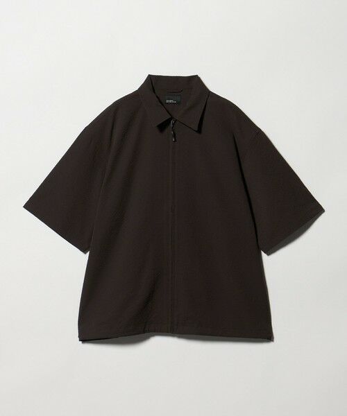 green label relaxing / グリーンレーベル リラクシング シャツ・ブラウス | 【WEB限定】＜GLR or＞ジップ ショートスリーブ 半袖 シャツ -吸水速乾- | 詳細25