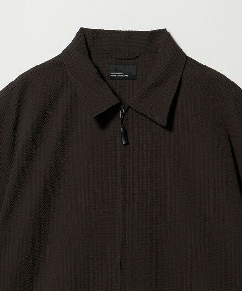 green label relaxing / グリーンレーベル リラクシング シャツ・ブラウス | 【WEB限定】＜GLR or＞ジップ ショートスリーブ 半袖 シャツ -吸水速乾- | 詳細26