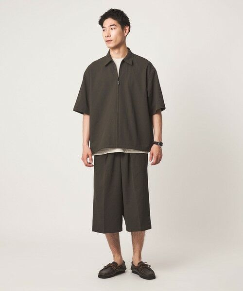 green label relaxing / グリーンレーベル リラクシング シャツ・ブラウス | 【WEB限定】＜GLR or＞ジップ ショートスリーブ 半袖 シャツ -吸水速乾- | 詳細24