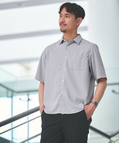 green label relaxing / グリーンレーベル リラクシング シャツ・ブラウス | 【WEB限定】JUST fit ソフト ドレープ 半袖 シャツ