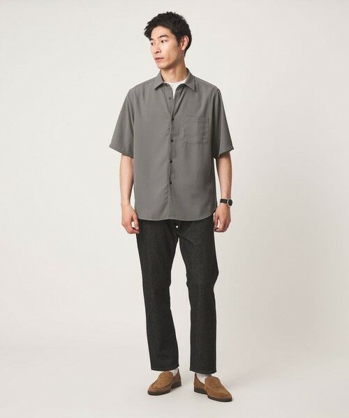 green label relaxing / グリーンレーベル リラクシング シャツ・ブラウス | 【WEB限定】JUST fit ソフト ドレープ 半袖 シャツ | 詳細14