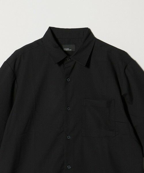 green label relaxing / グリーンレーベル リラクシング シャツ・ブラウス | 【WEB限定】JUST fit ウールライク 半袖 シャツ | 詳細1