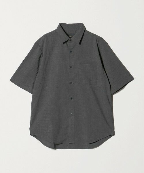 green label relaxing / グリーンレーベル リラクシング シャツ・ブラウス | 【WEB限定】JUST fit ウールライク 半袖 シャツ | 詳細4