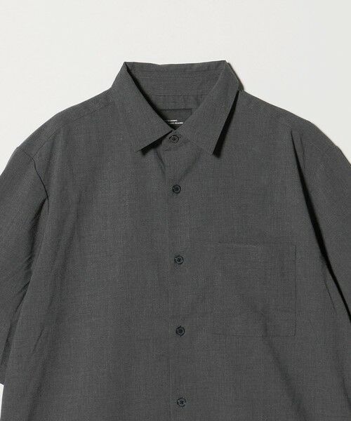 green label relaxing / グリーンレーベル リラクシング シャツ・ブラウス | 【WEB限定】JUST fit ウールライク 半袖 シャツ | 詳細5