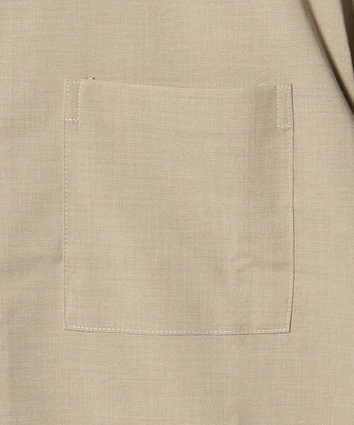 green label relaxing / グリーンレーベル リラクシング シャツ・ブラウス | 【WEB限定】JUST fit ウールライク 半袖 シャツ | 詳細10