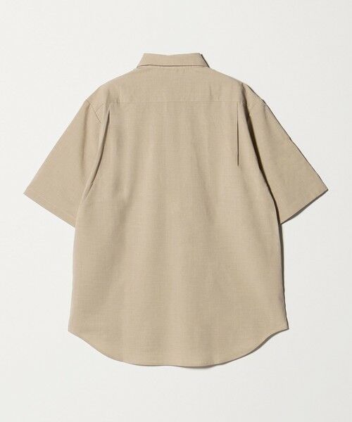 green label relaxing / グリーンレーベル リラクシング シャツ・ブラウス | 【WEB限定】JUST fit ウールライク 半袖 シャツ | 詳細7