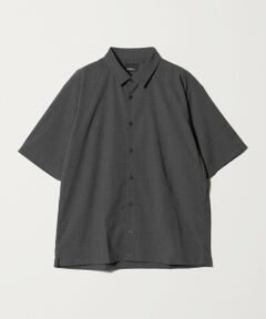green label relaxing / グリーンレーベル リラクシング シャツ・ブラウス | 【WEB限定】JUST fit ウールライク ボックス シルエット 半袖 シャツ