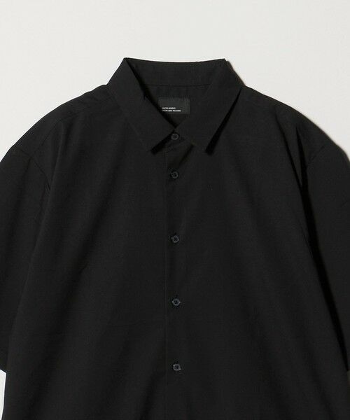 green label relaxing / グリーンレーベル リラクシング シャツ・ブラウス | 【WEB限定】JUST fit ウールライク ボックス シルエット 半袖 シャツ | 詳細1