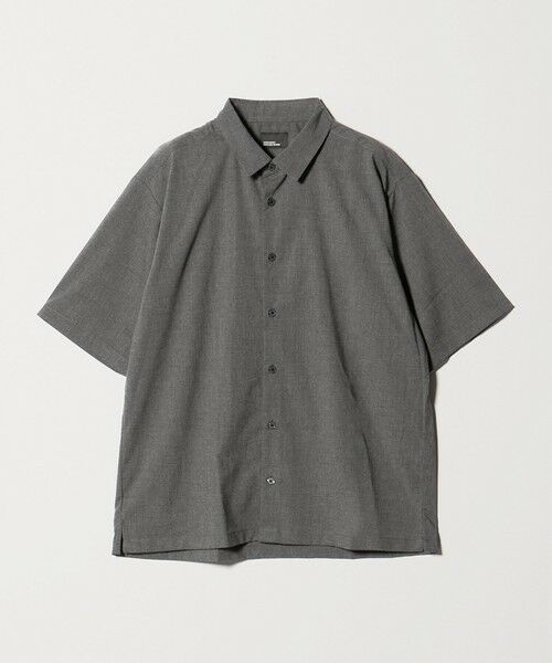 green label relaxing / グリーンレーベル リラクシング シャツ・ブラウス | 【WEB限定】JUST fit ウールライク ボックス シルエット 半袖 シャツ | 詳細9