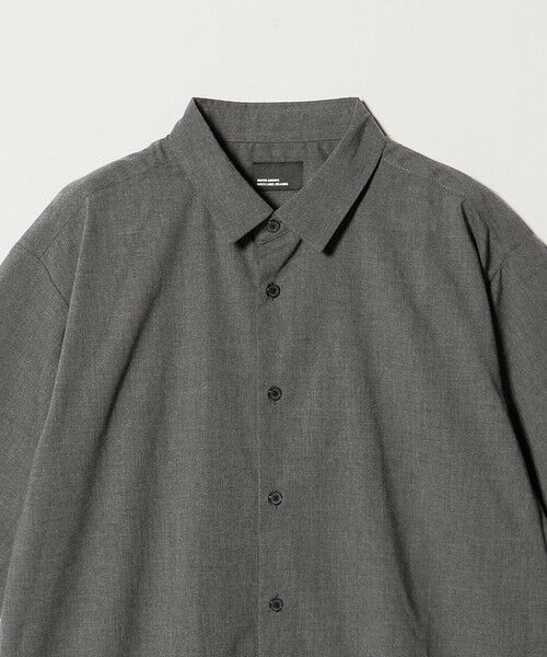 green label relaxing / グリーンレーベル リラクシング シャツ・ブラウス | 【WEB限定】JUST fit ウールライク ボックス シルエット 半袖 シャツ | 詳細10